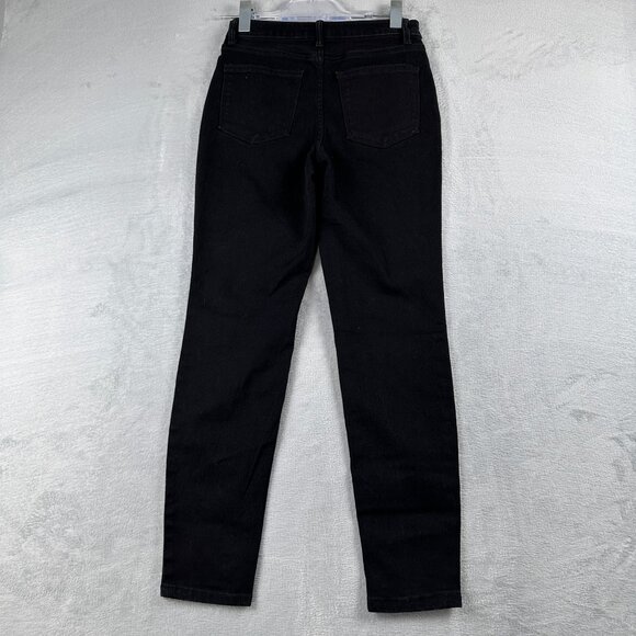 No Boundaries Skinny Jeans Womens Size 4 Mid Rise Dark Wash Stretch Black - Picture 2 of 12